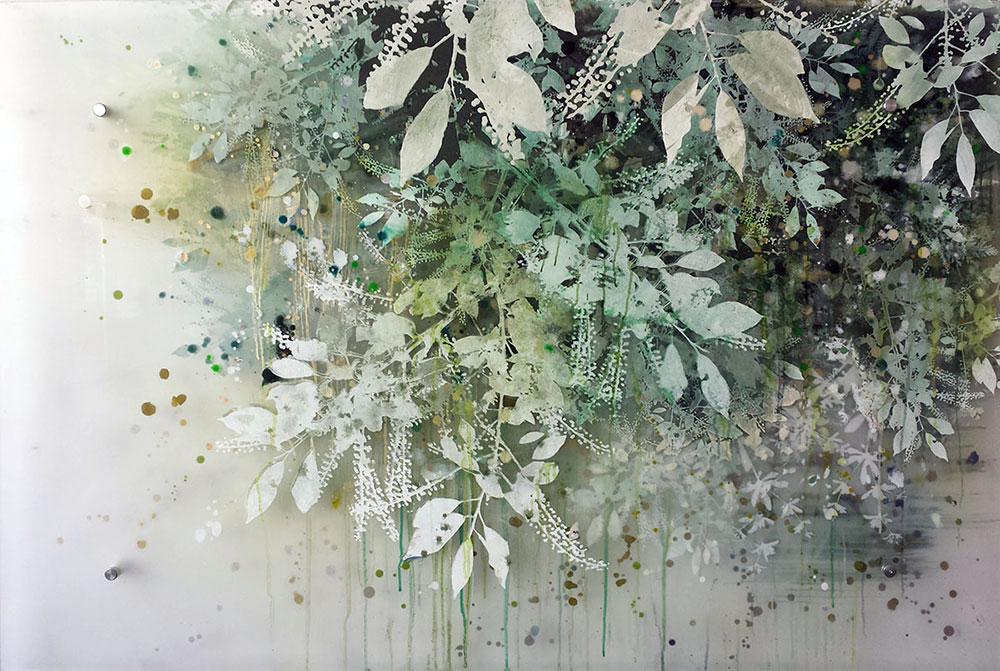 painting, Lush Spring  by Cara Enteles