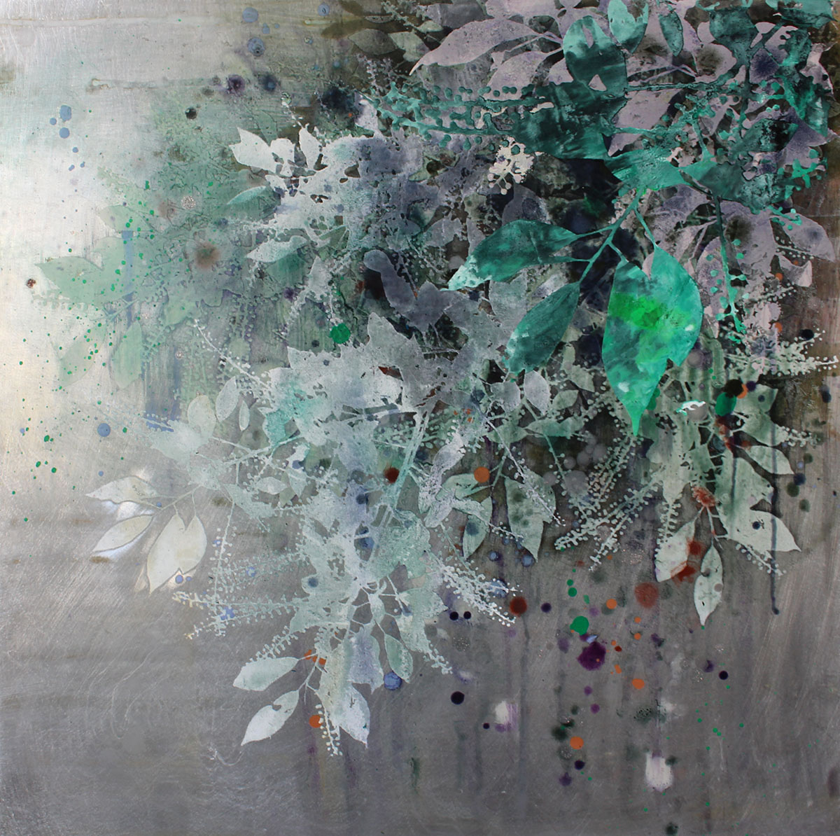 painting, Lushness by Cara Enteles