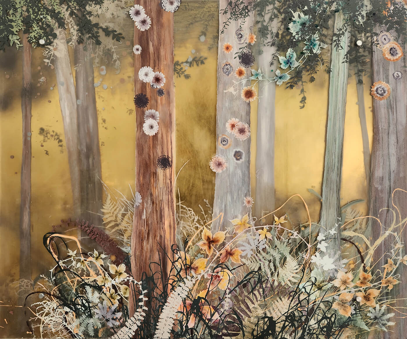 painting, Ode to Edo, by Cara Enteles