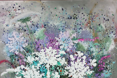 The Wild Field, painting by Cara Enteles